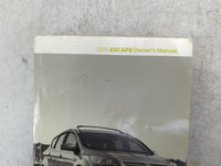 2014 Ford Escape Owners Manual Book Guide P/N:EJ5J19A321AB OEM Used Auto Parts - Oemusedautoparts1.com