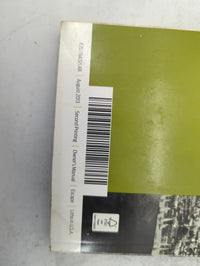 2014 Ford Escape Owners Manual Book Guide P/N:EJ5J19A321AB OEM Used Auto Parts - Oemusedautoparts1.com