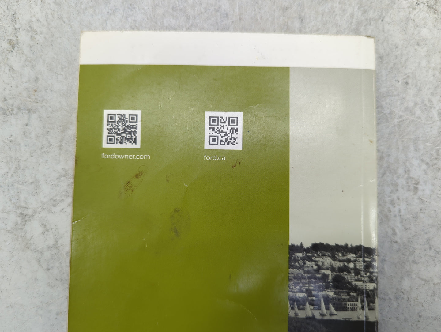2014 Ford Escape Owners Manual Book Guide P/N:EJ5J19A321AB OEM Used Auto Parts - Oemusedautoparts1.com
