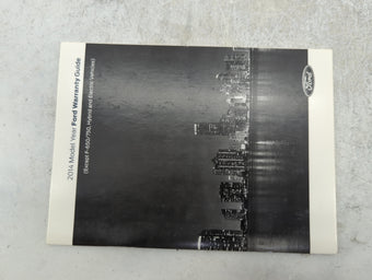 compare product 2014 Ford Escape Owners Manual Book Guide P/N:EJ5J19A321AB EW7J19T201CA OEM Used Auto Parts