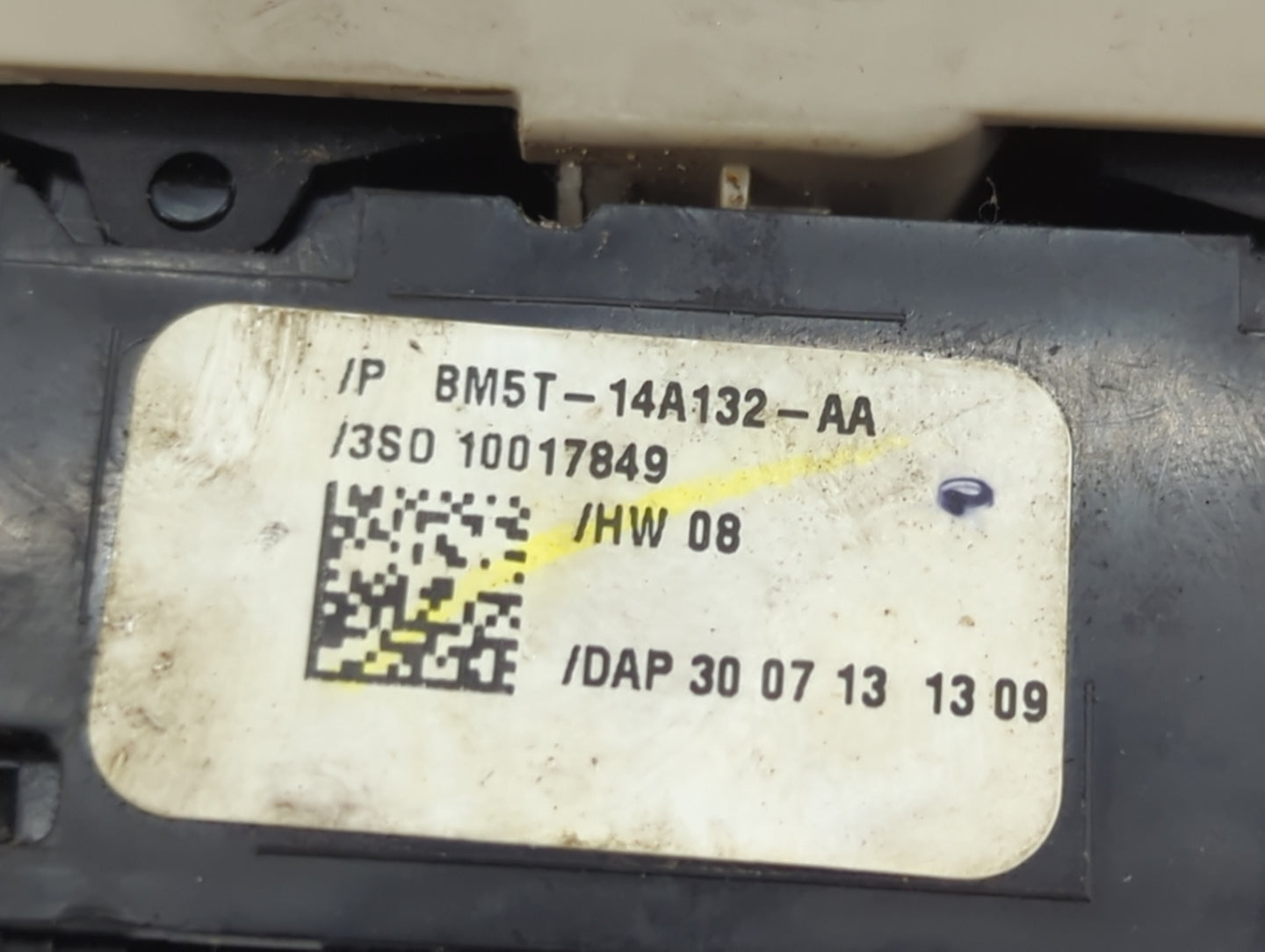 2013-2019 Ford Escape Master Power Window Switch Replacement Driver Side Left P/N:BM5T-14A132-AA Fits OEM Used Auto Parts - 