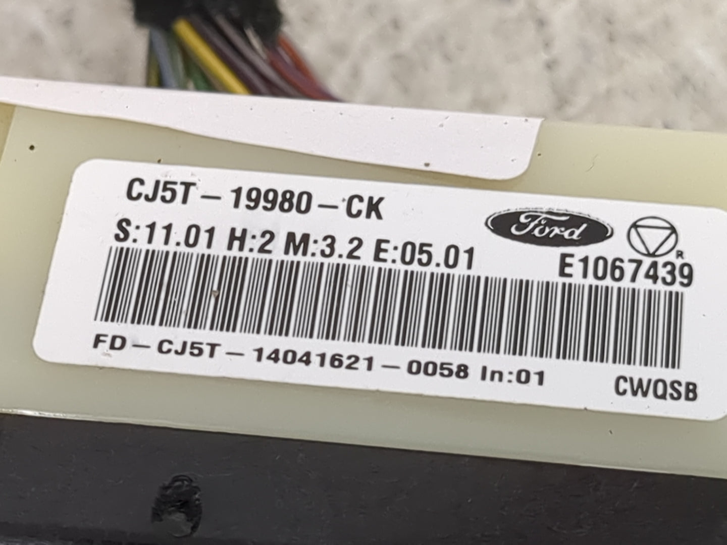 2013-2016 Ford Escape Climate Control Module Temperature AC/Heater Replacement P/N:CJ5T-19980-CK Fits Fits 2013 2014 2015 20