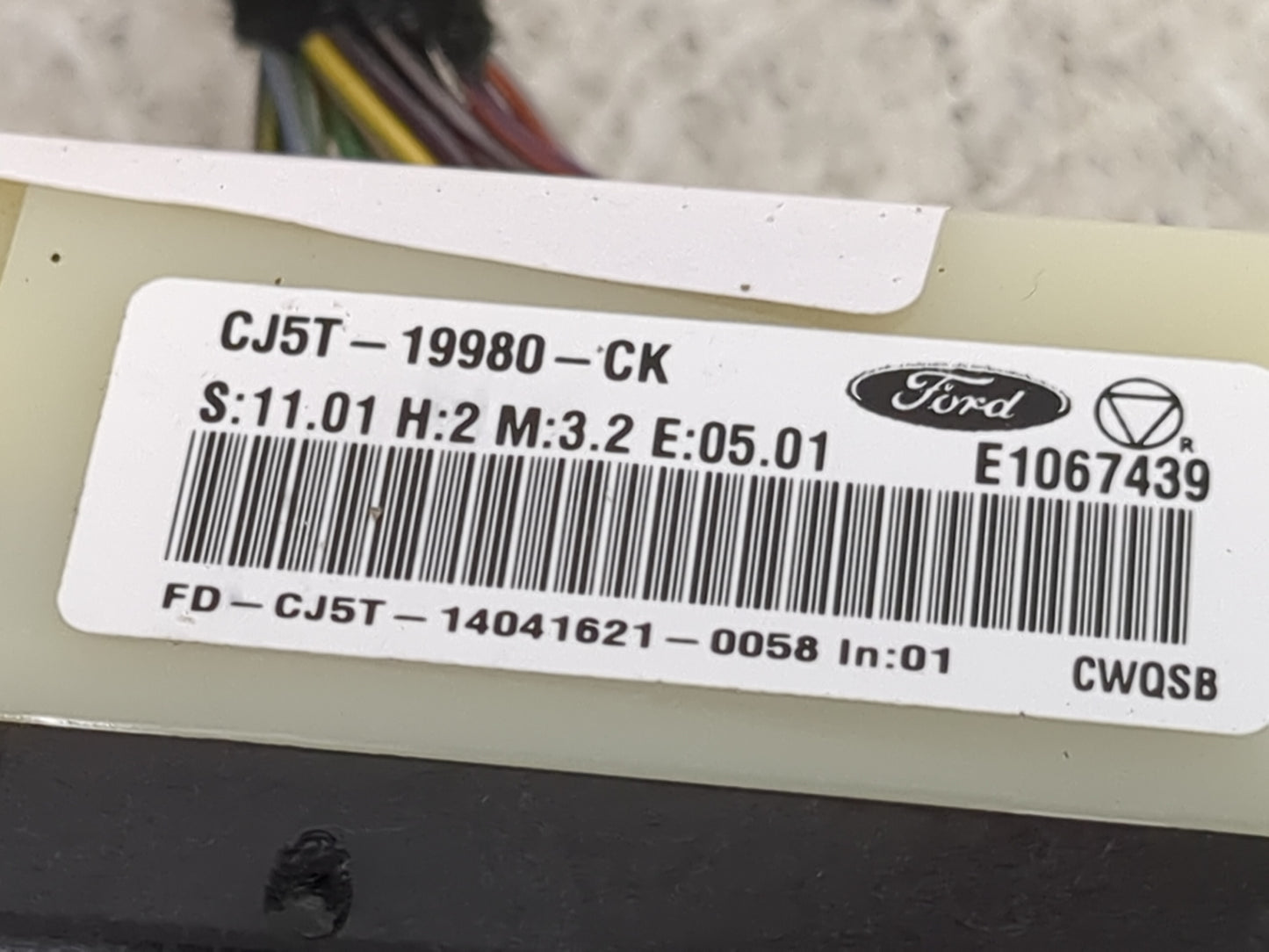 2013-2016 Ford Escape Climate Control Module Temperature AC/Heater Replacement P/N:CJ5T-19980-CK Fits Fits 2013 2014 2015 20