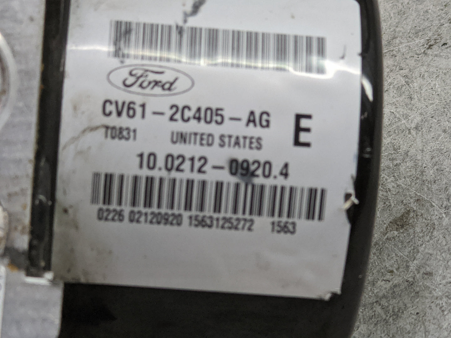 2013-2015 Ford Escape ABS Pump Control Module Replacement P/N:CV61-2C405-AG 5135300C0E Fits Fits 2013 2014 2015 OEM Used Aut