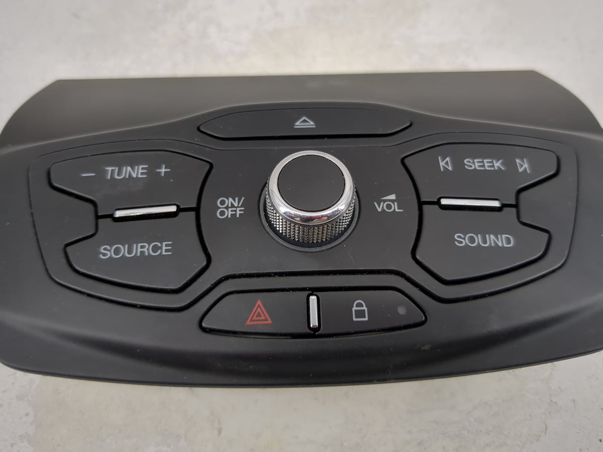 2014 Ford Escape Radio Control Panel Black - Oemusedautoparts1.com
