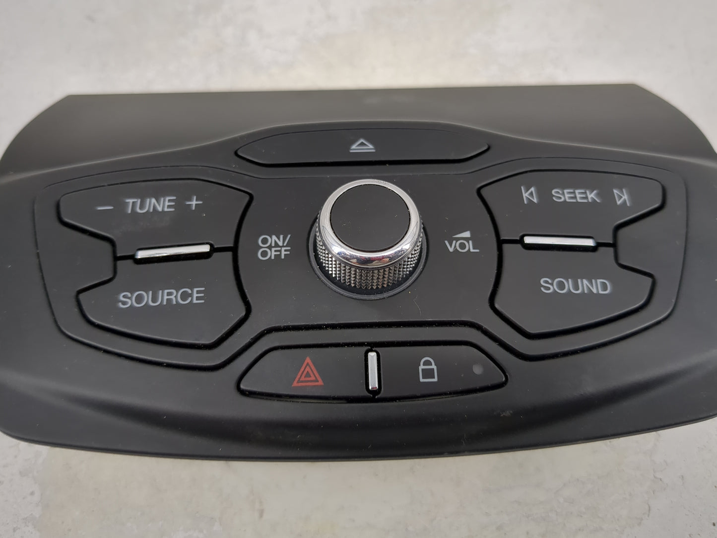 2014 Ford Escape Radio Control Panel Black - Oemusedautoparts1.com