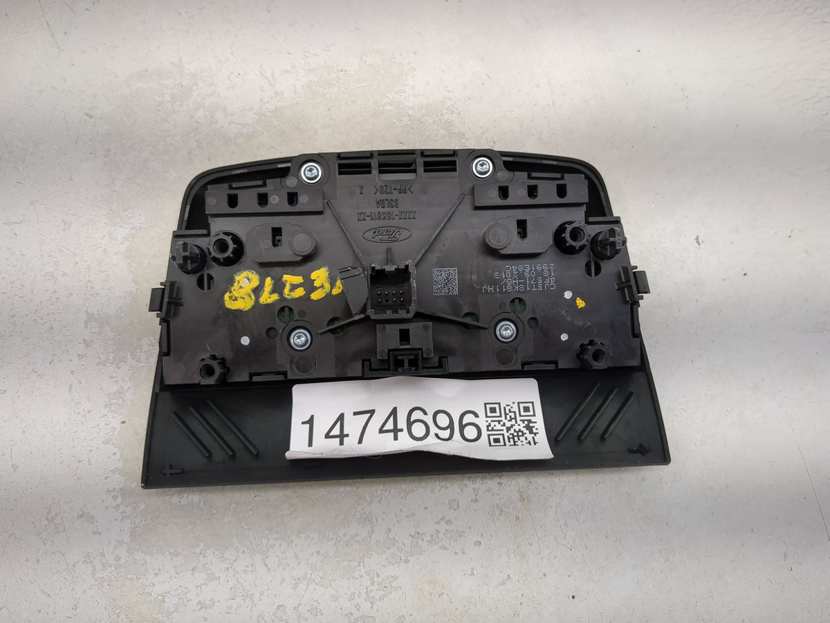 2014 Ford Escape Radio Control Panel Black - Oemusedautoparts1.com
