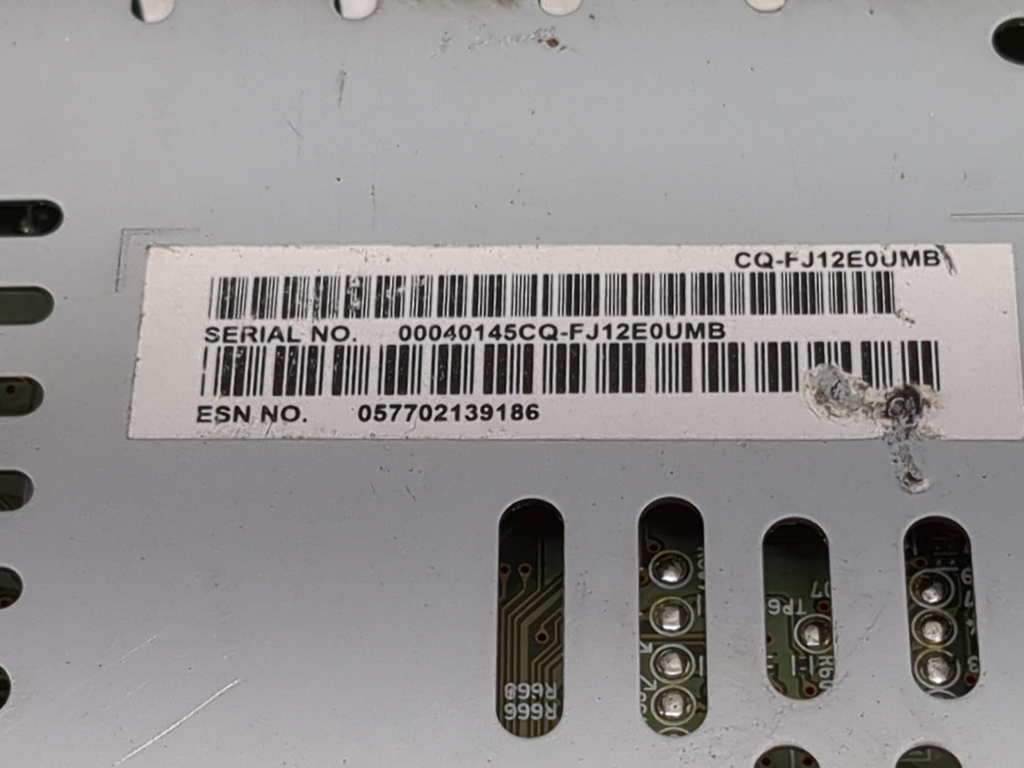 2013-2015 Ford Escape Radio AM FM Cd Player Receiver Replacement P/N:CQ-FJ12E0UMB Fits Fits 2013 2014 2015 OEM Used Auto Par
