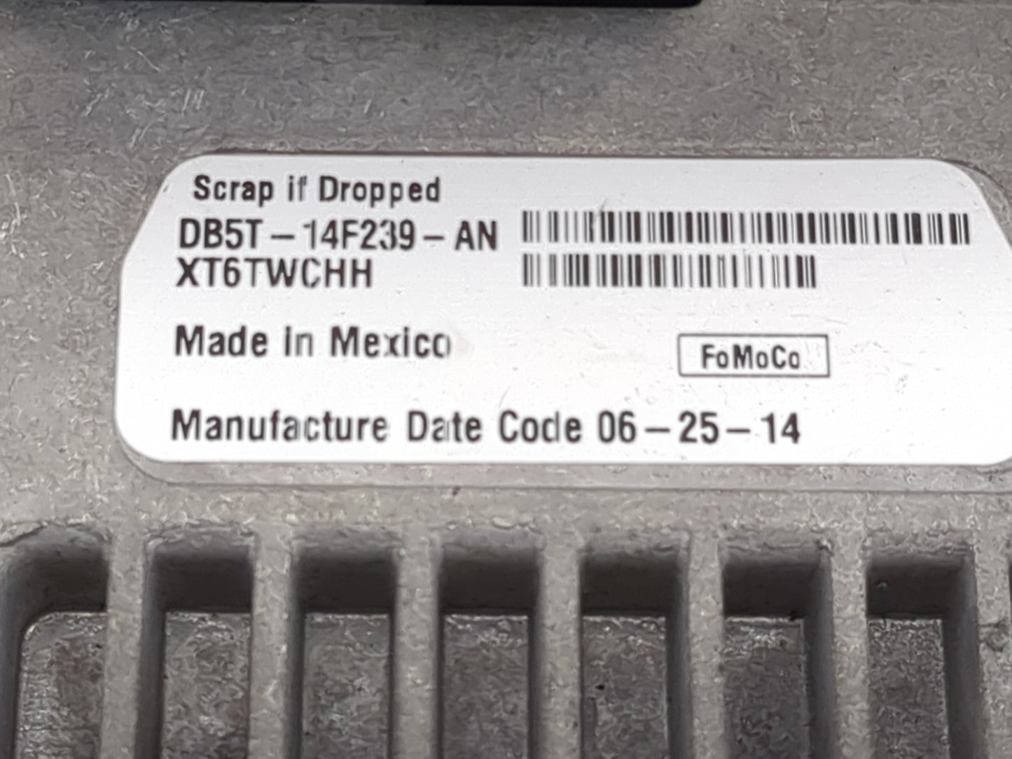 2014 Ford Escape PCM Engine Control Computer ECU ECM PCU OEM P/N:DB5T-14F239-AN XT6TWCHH, EA5T-14D212-DA, KMHSYNCG2-L Fits O