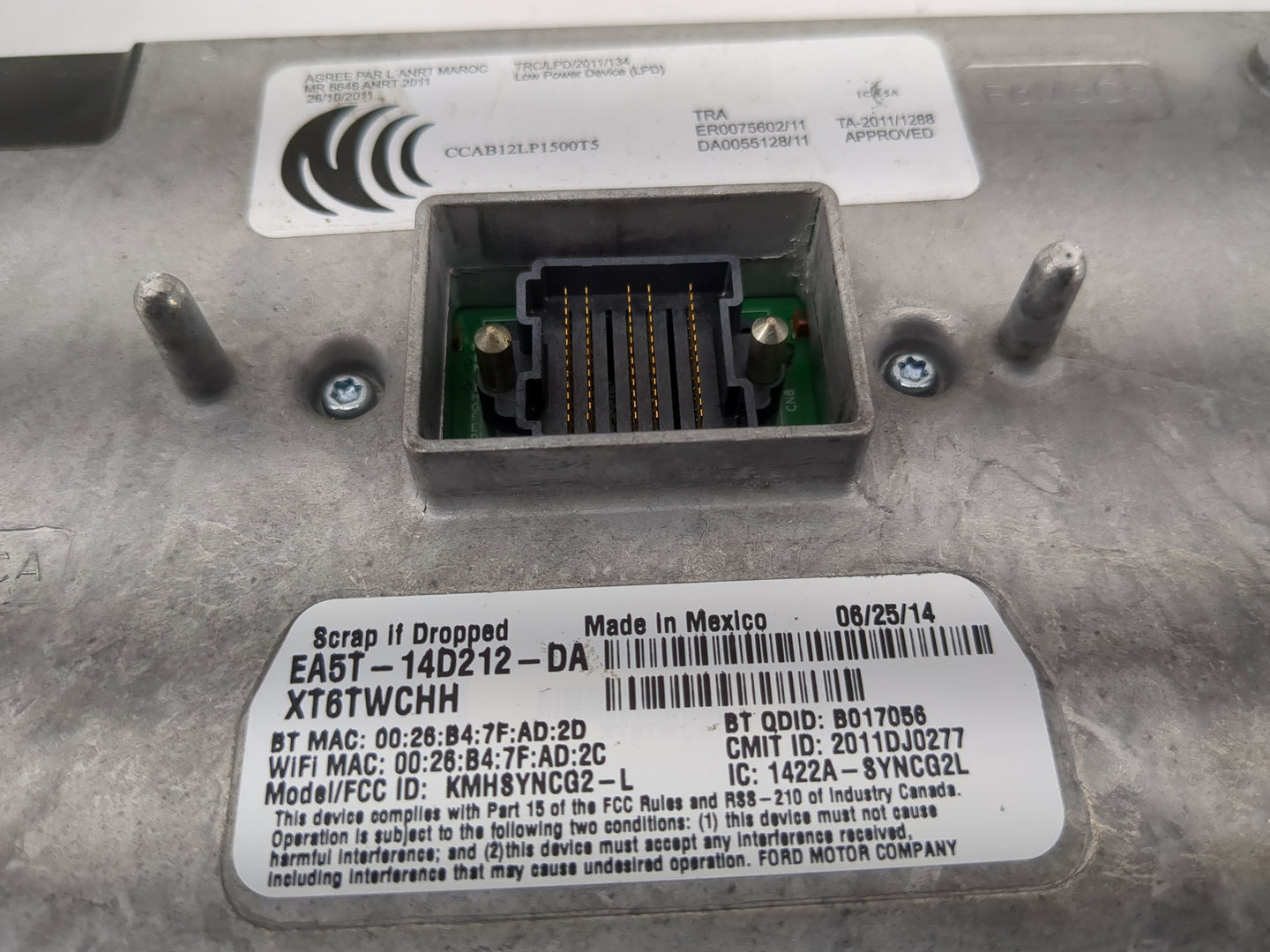 2014 Ford Escape PCM Engine Control Computer ECU ECM PCU OEM P/N:DB5T-14F239-AN XT6TWCHH, EA5T-14D212-DA, KMHSYNCG2-L Fits O