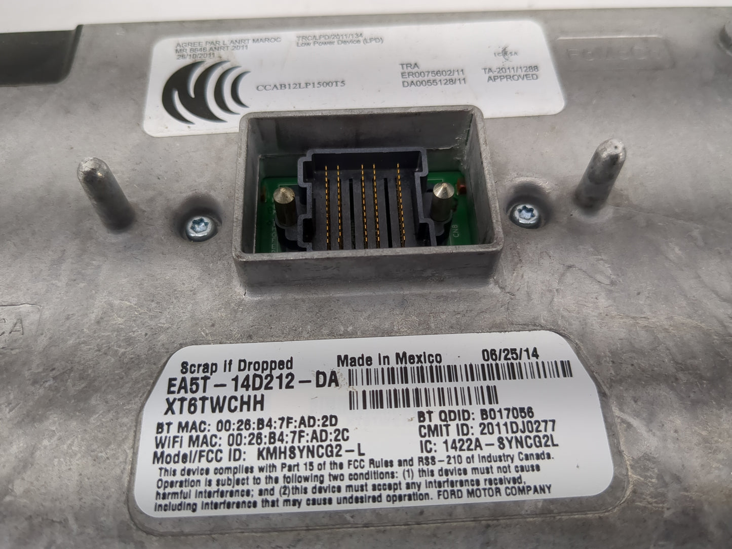 2014 Ford Escape PCM Engine Control Computer ECU ECM PCU OEM P/N:DB5T-14F239-AN XT6TWCHH, EA5T-14D212-DA, KMHSYNCG2-L Fits O
