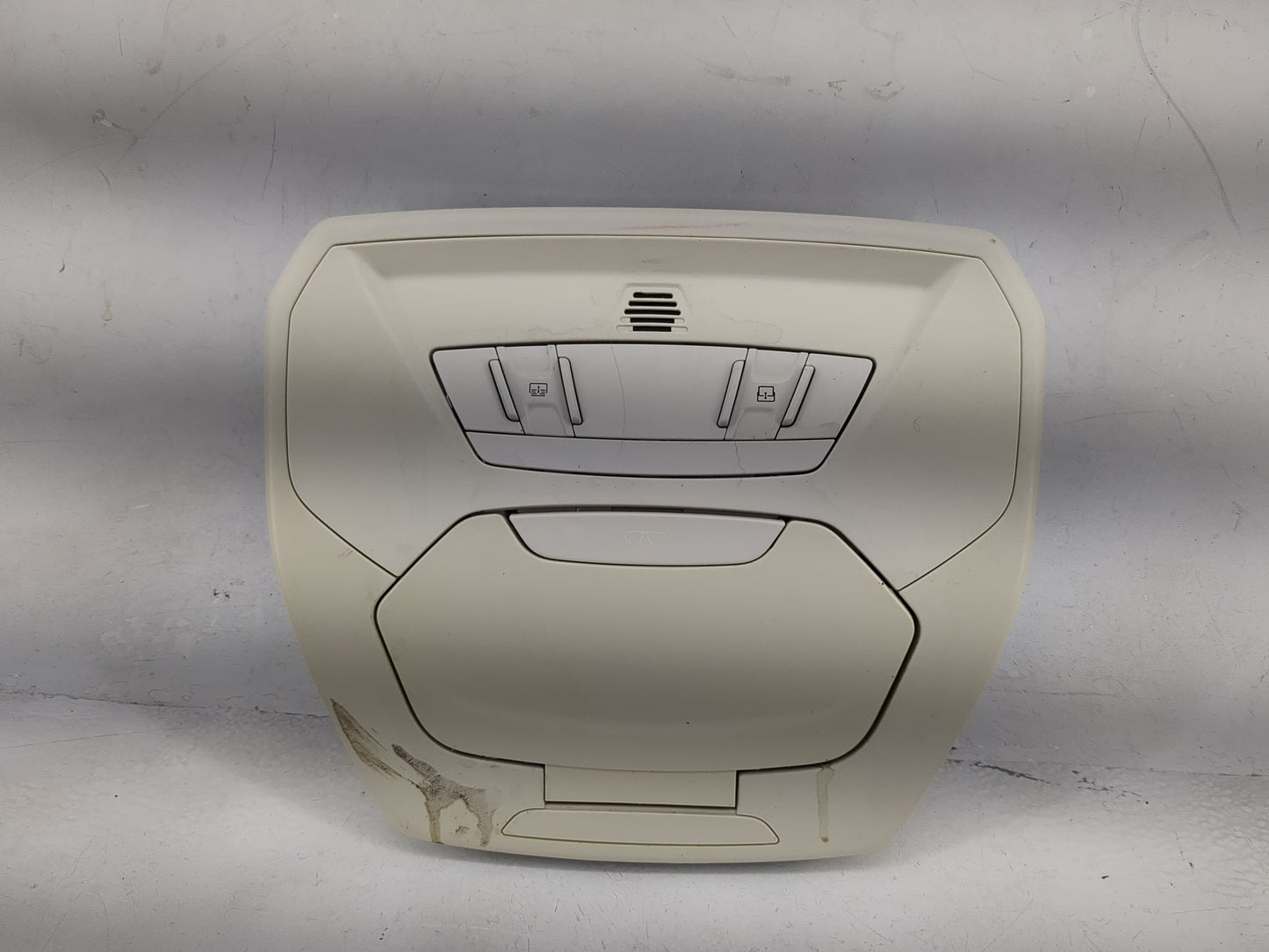 2014 Ford Escape Overhead Roof Console Tan - Oemusedautoparts1.com
