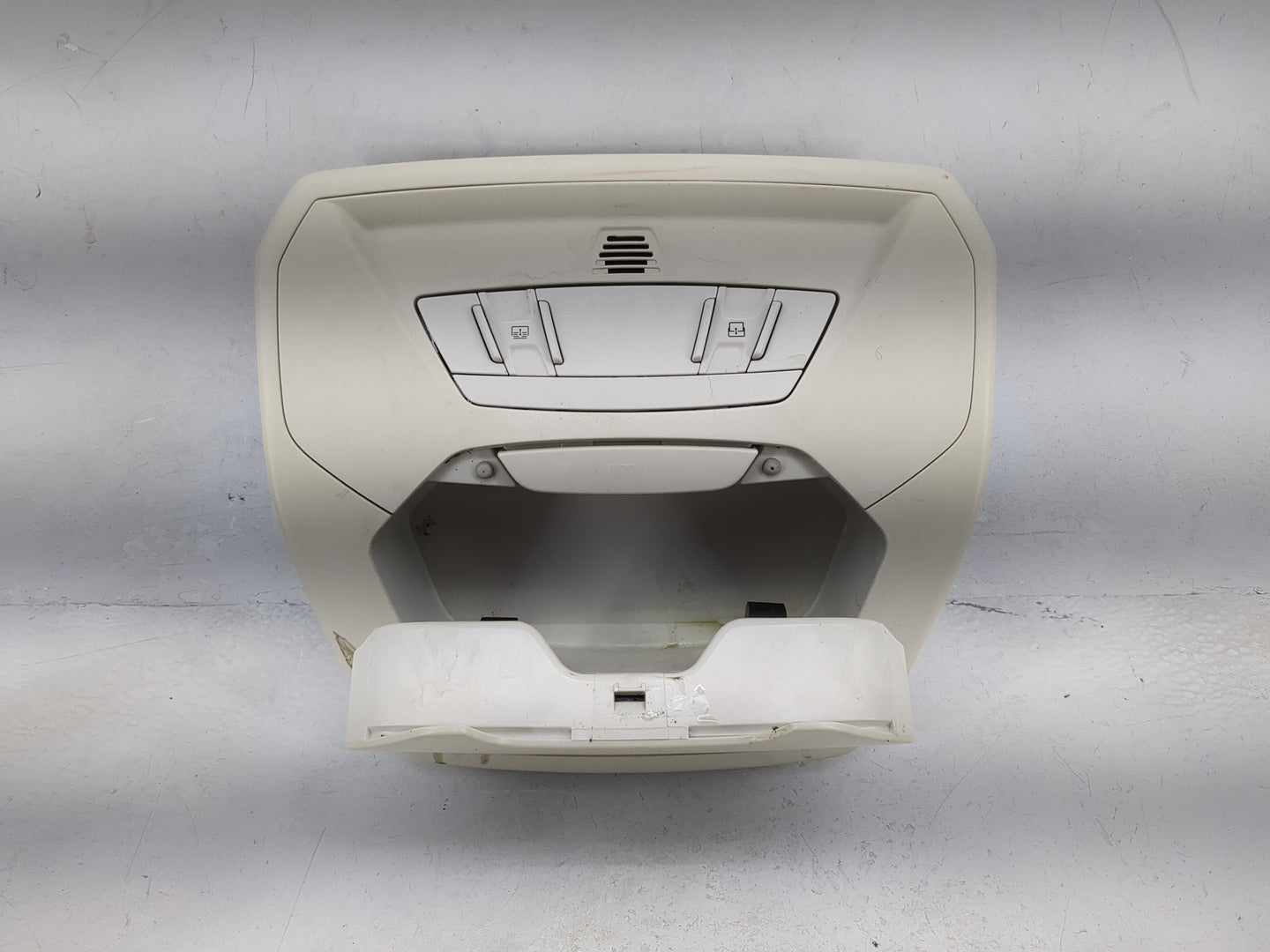 2014 Ford Escape Overhead Roof Console Tan - Oemusedautoparts1.com