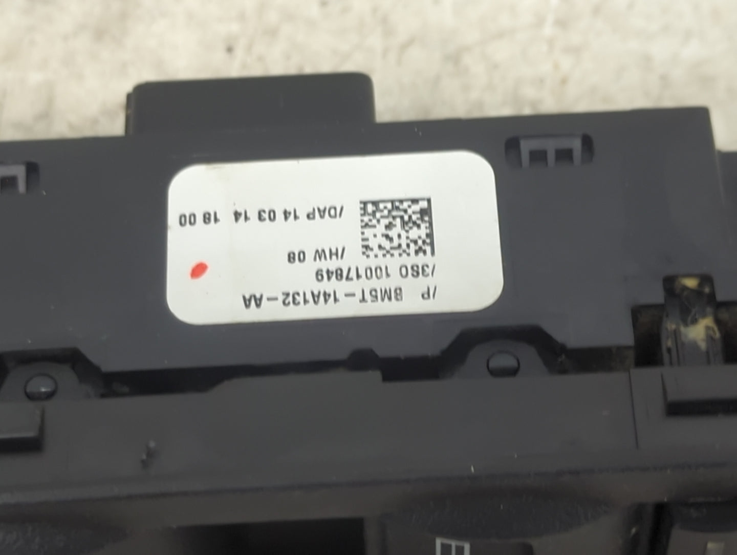 2013-2019 Ford Escape Master Power Window Switch Replacement Driver Side Left P/N:BM5T-14A132-AA Fits OEM Used Auto Parts - 