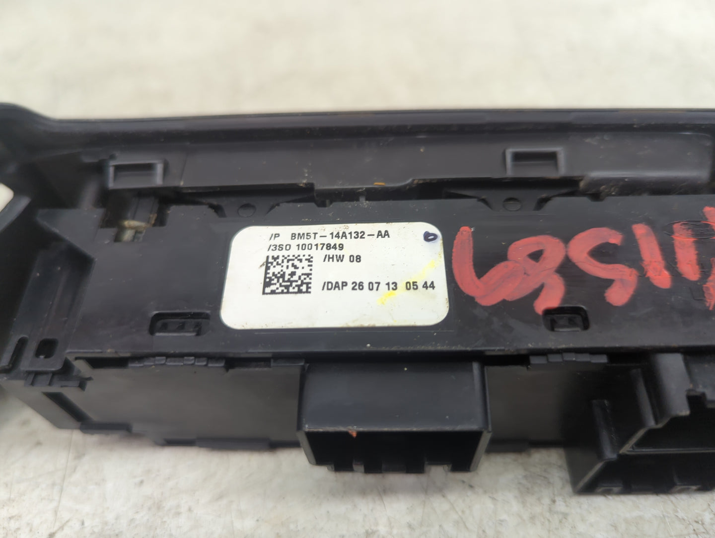 2013-2019 Ford Escape Master Power Window Switch Replacement Driver Side Left P/N:BM5T-14A132-AA 3SO 10017849 Fits OEM Used 