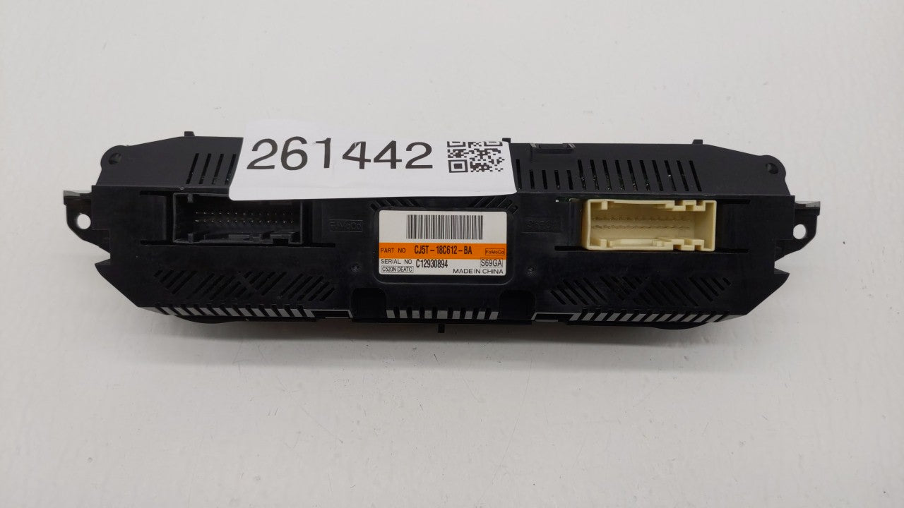 2013-2015 Ford Escape Climate Control Module Temperature AC/Heater Replacement P/N:CJ5T-18C612-BA CJ5T-18C612-BC Fits OEM Us