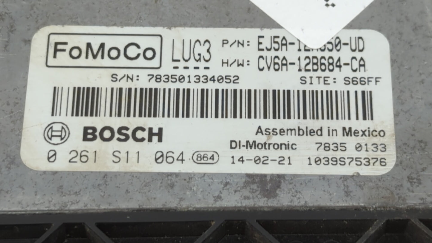 2013-2015 Ford Escape PCM Engine Control Computer ECU ECM PCU OEM P/N:DJ5A-12A650-ABB FJ5A-12A650-DC Fits Fits 2013 2014 201