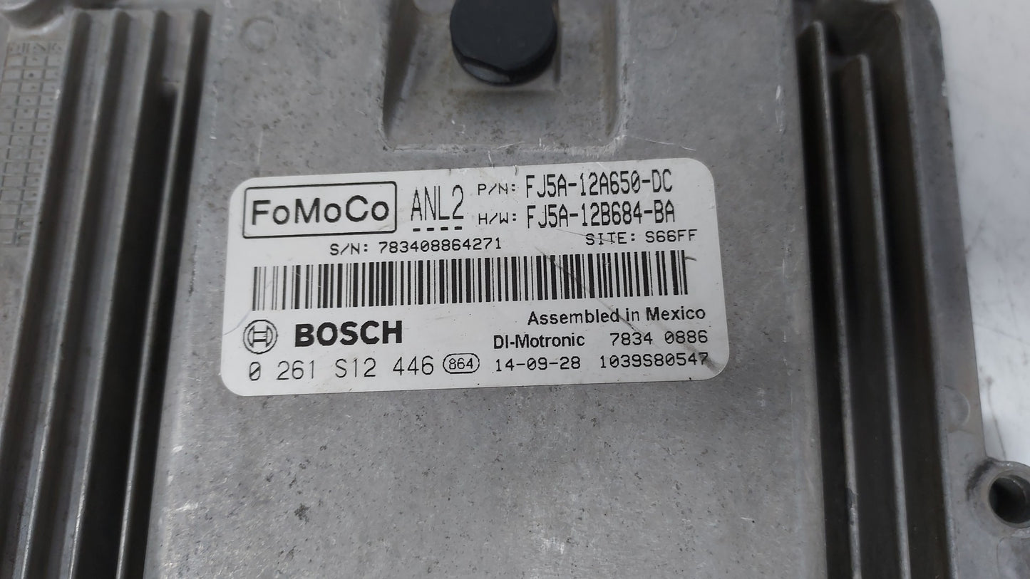 2013-2015 Ford Escape PCM Engine Control Computer ECU ECM PCU OEM P/N:DJ5A-12A650-ABB FJ5A-12A650-DC Fits Fits 2013 2014 201