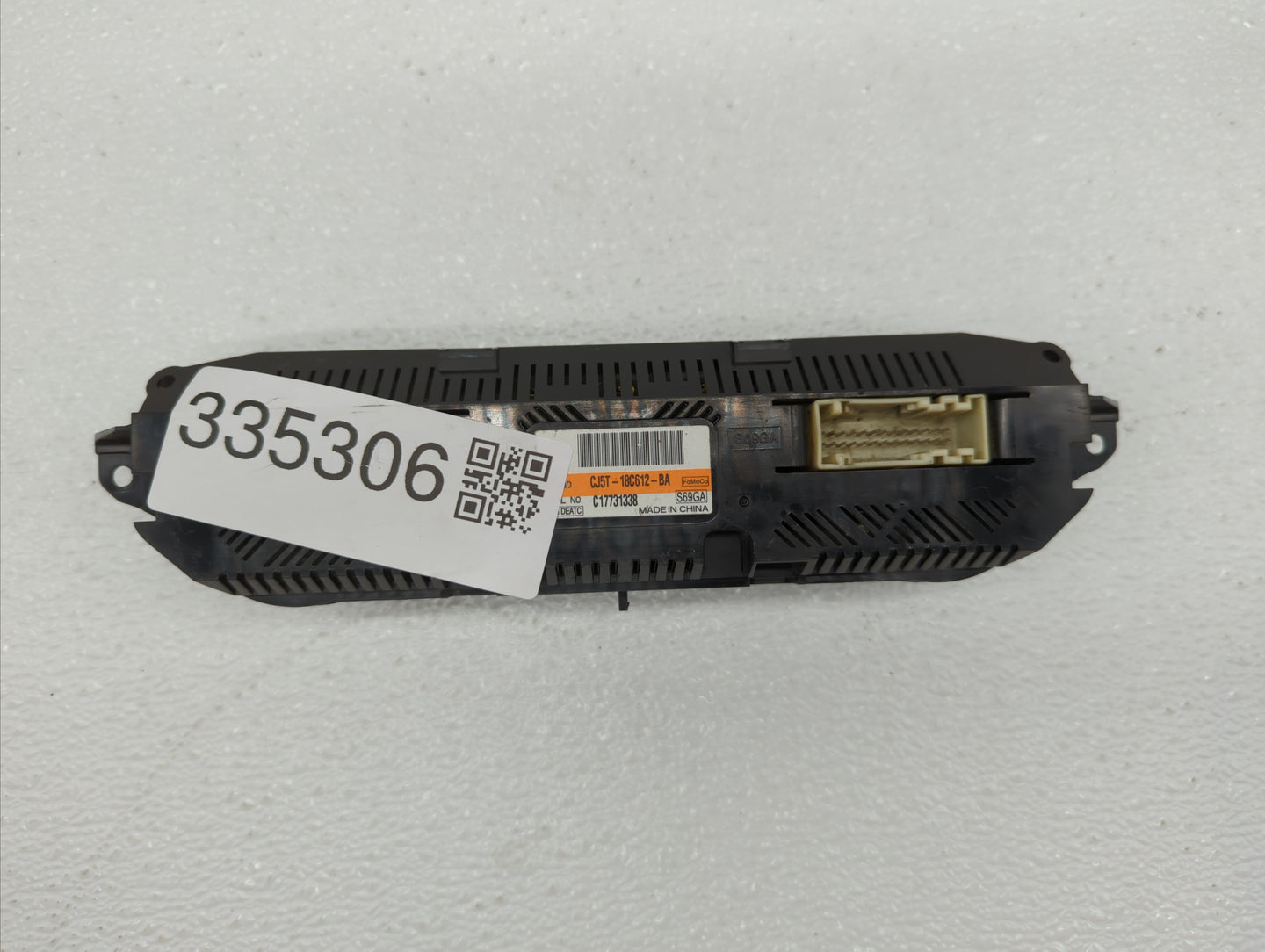 2013-2015 Ford Escape Climate Control Module Temperature AC/Heater Replacement P/N:CJ5T-18C612-BA CJ5T-18C612-BC Fits OEM Us