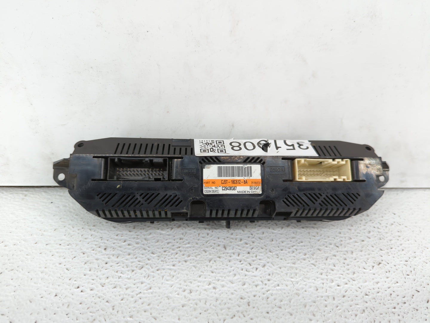 2013-2015 Ford Escape Climate Control Module Temperature AC/Heater Replacement P/N:CJ5T-18C612-BC CJ5T-18C612-BA Fits OEM Us