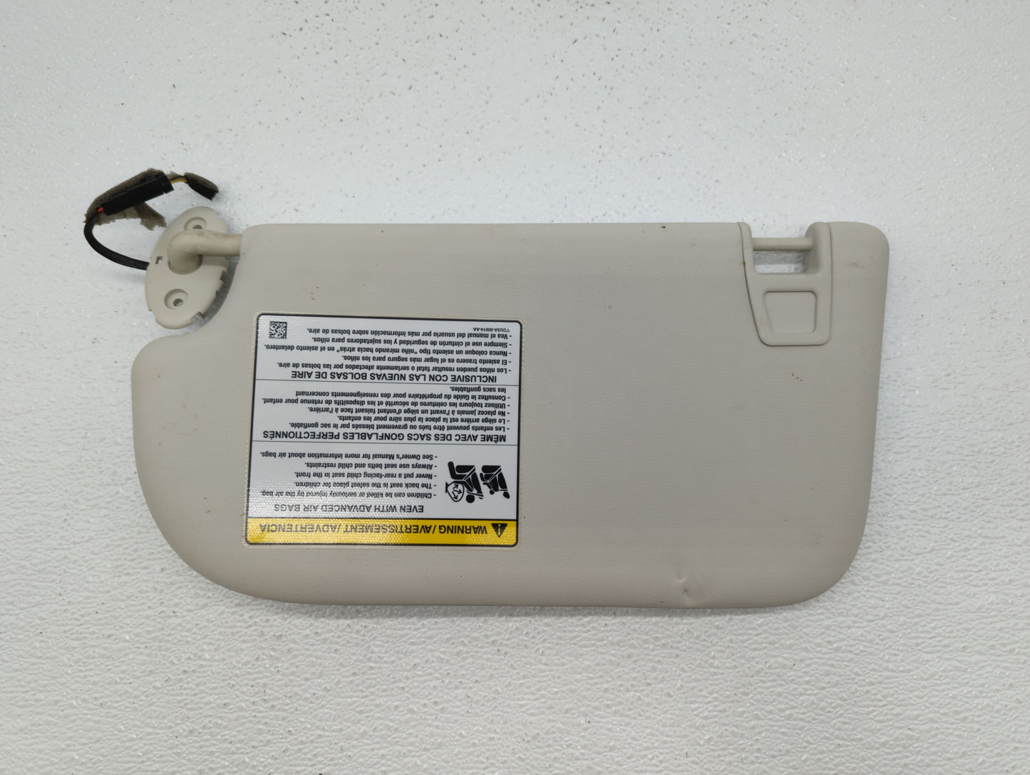 2013-2019 Ford Escape Sun Visor Shade Replacement Passenger Right Mirror Fits Fits 2013 2014 2015 2016 2017 2018 2019 OEM Us