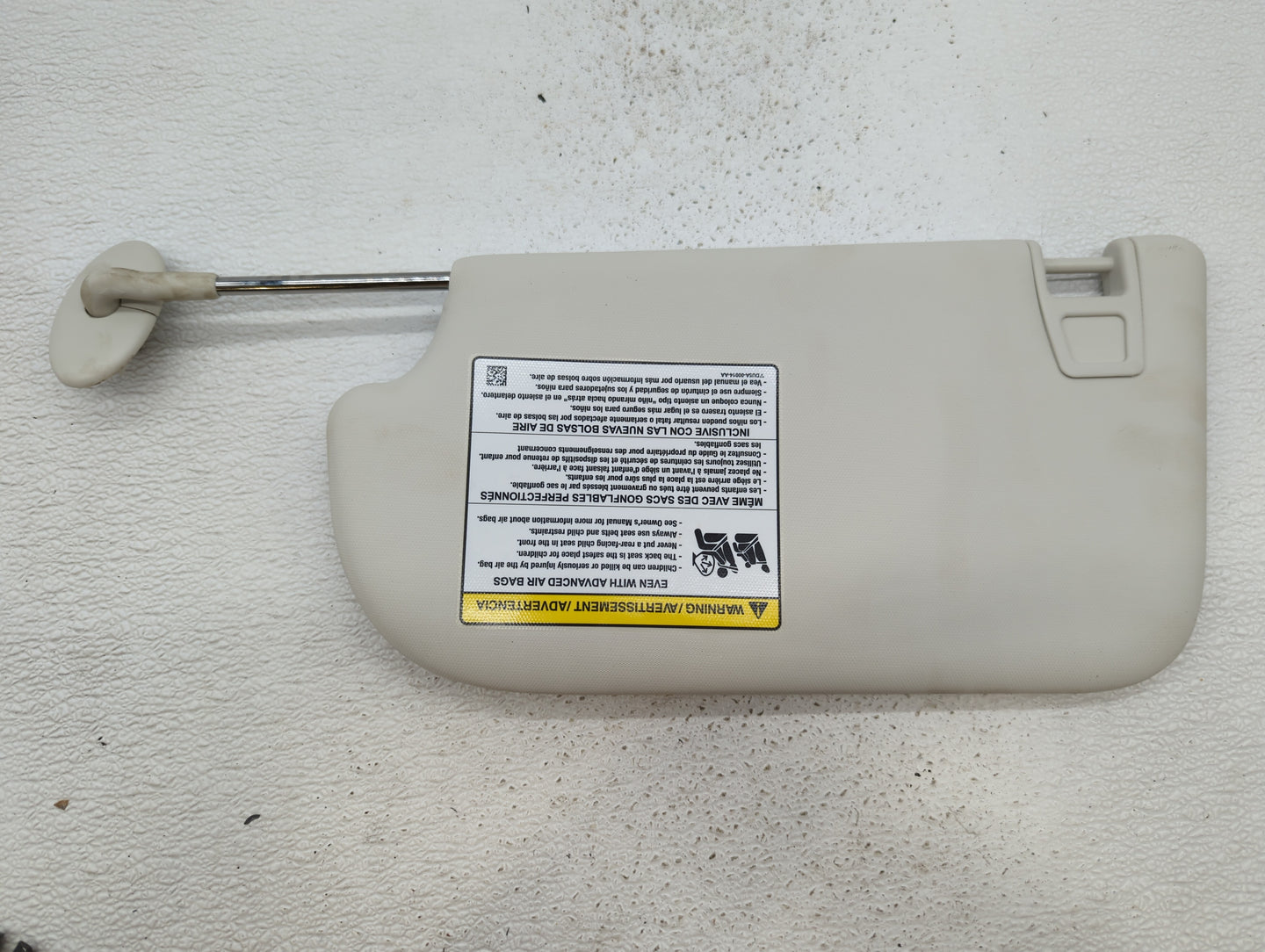 2013-2019 Ford Escape Sun Visor Shade Replacement Passenger Right Mirror Fits Fits 2013 2014 2015 2016 2017 2018 2019 OEM Us