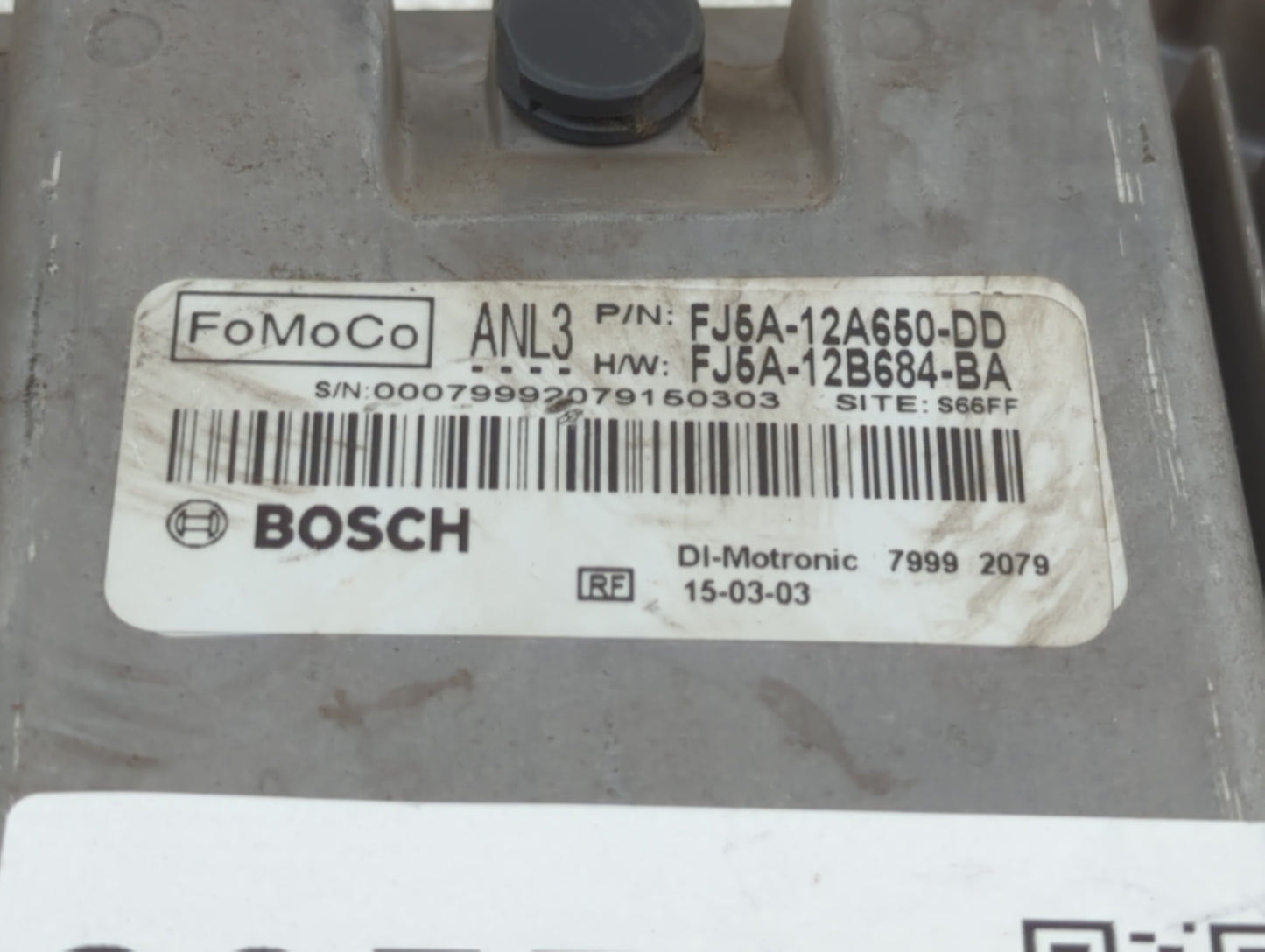 2013-2015 Ford Escape PCM Engine Control Computer ECU ECM PCU OEM P/N:FJ5A-12A650-DD FJ5A-12A650-ED Fits Fits 2013 2014 2015