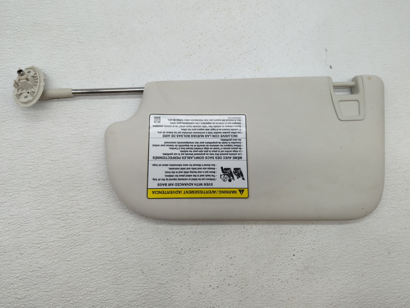 2013-2019 Ford Escape Sun Visor Shade Replacement Passenger Right Mirror Fits Fits 2013 2014 2015 2016 2017 2018 2019 OEM Us