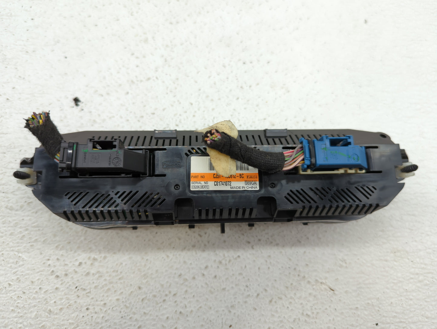2013-2015 Ford Escape Climate Control Module Temperature AC/Heater Replacement P/N:CJ5T-18C612-AE CJ5T-18C612-BC Fits OEM Us