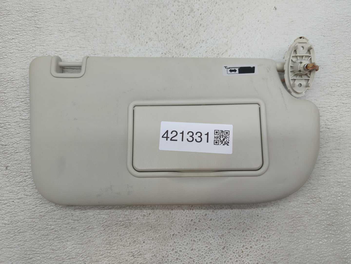 2013-2019 Ford Escape Sun Visor Shade Replacement Passenger Right Mirror Fits Fits 2013 2014 2015 2016 2017 2018 2019 OEM Us