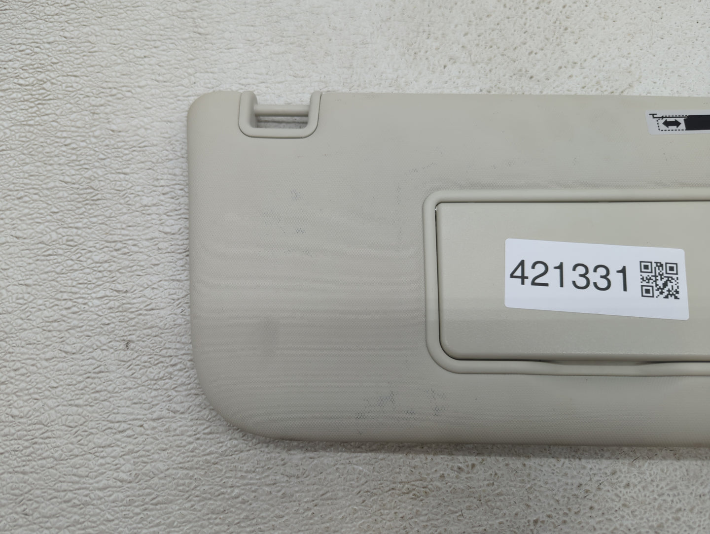 2013-2019 Ford Escape Sun Visor Shade Replacement Passenger Right Mirror Fits Fits 2013 2014 2015 2016 2017 2018 2019 OEM Us