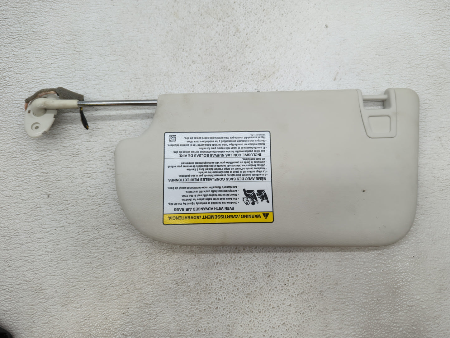 2013-2019 Ford Escape Sun Visor Shade Replacement Passenger Right Mirror Fits Fits 2013 2014 2015 2016 2017 2018 2019 OEM Us