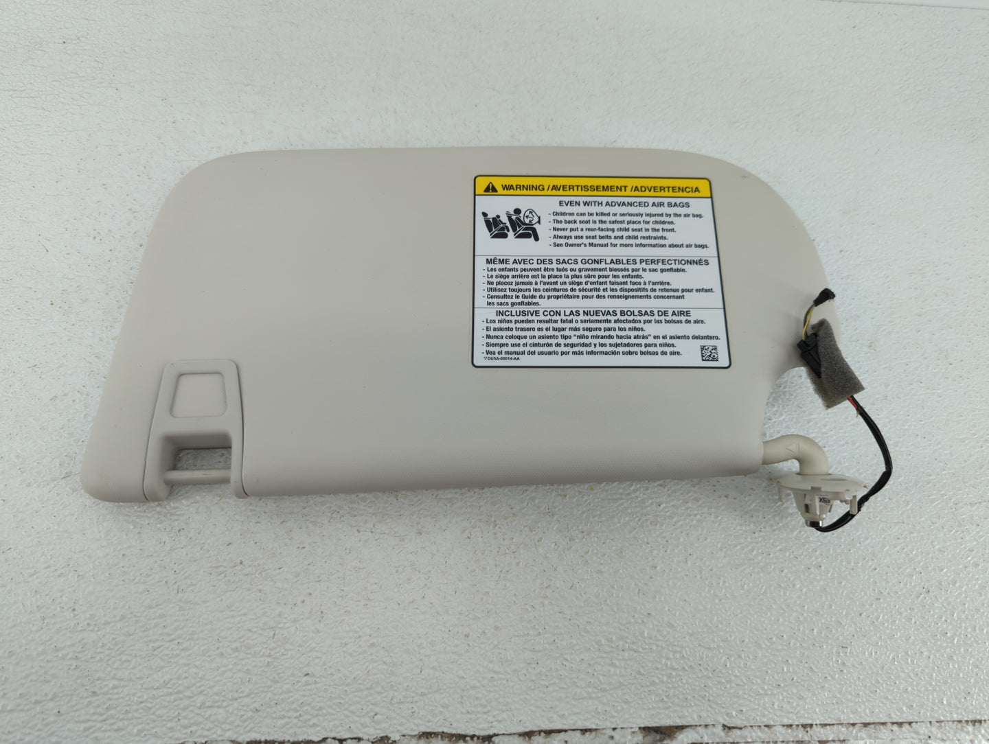 2013-2019 Ford Escape Sun Visor Shade Replacement Passenger Right Mirror Fits Fits 2013 2014 2015 2016 2017 2018 2019 OEM Us