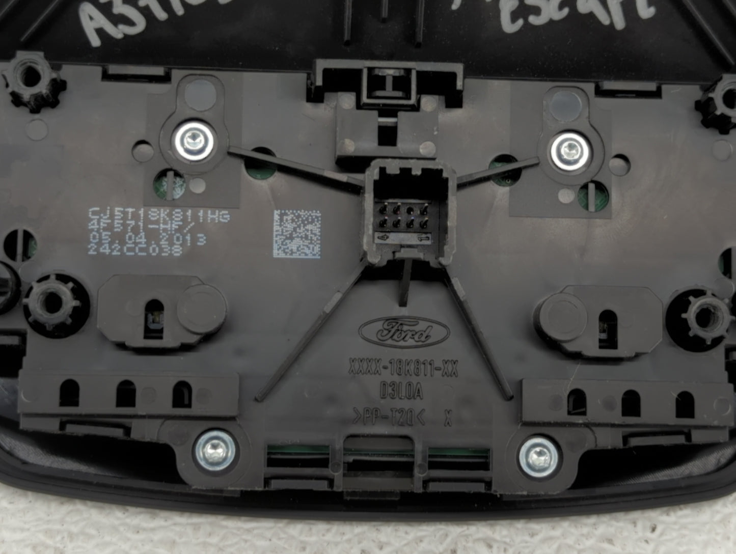2014 Ford Escape Radio Control Panel - Oemusedautoparts1.com