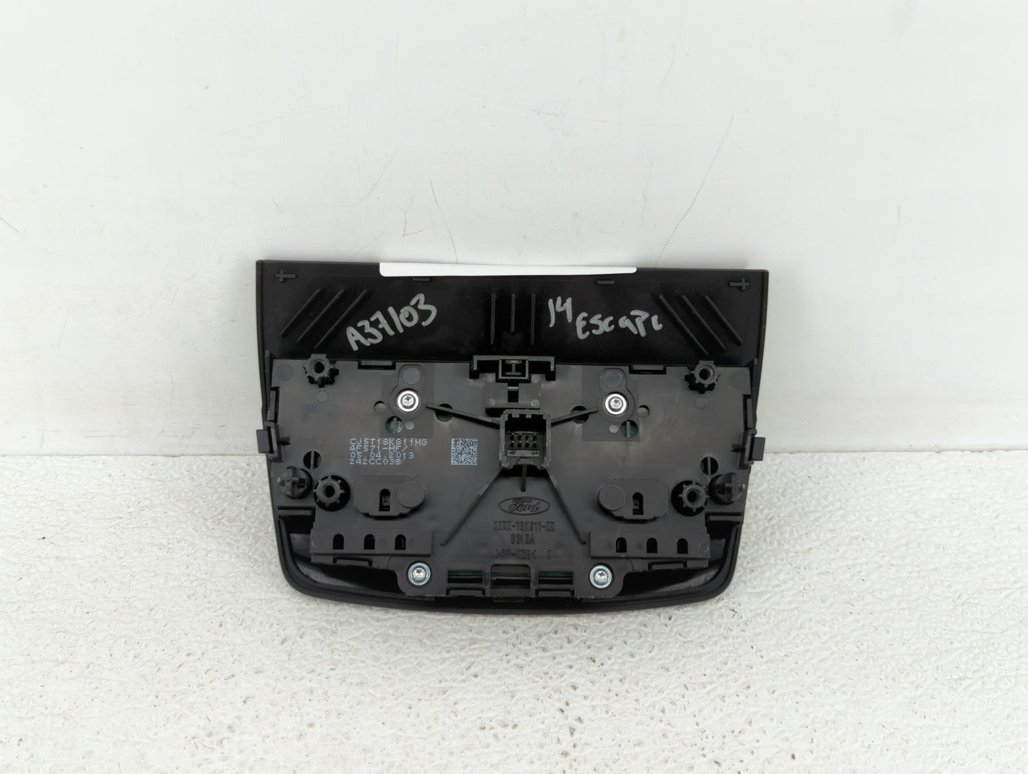 2014 Ford Escape Radio Control Panel - Oemusedautoparts1.com