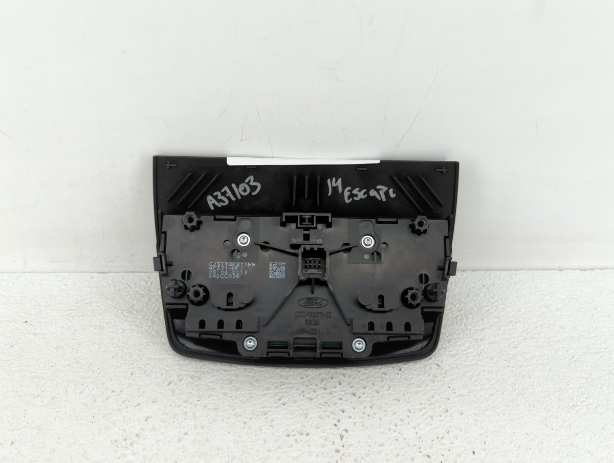 2014 Ford Escape Radio Control Panel 424906 - Oemusedautoparts1.com