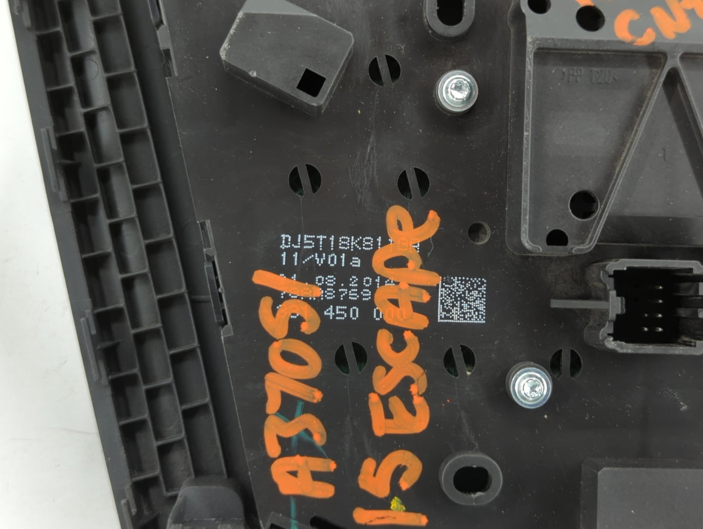 2013-2016 Ford Escape Radio Control Panel - Oemusedautoparts1.com