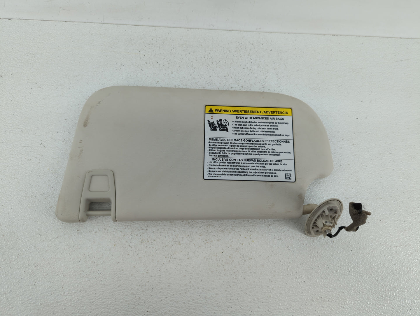 2013-2019 Ford Escape Sun Visor Shade Replacement Passenger Right Mirror Fits Fits 2013 2014 2015 2016 2017 2018 2019 OEM Us