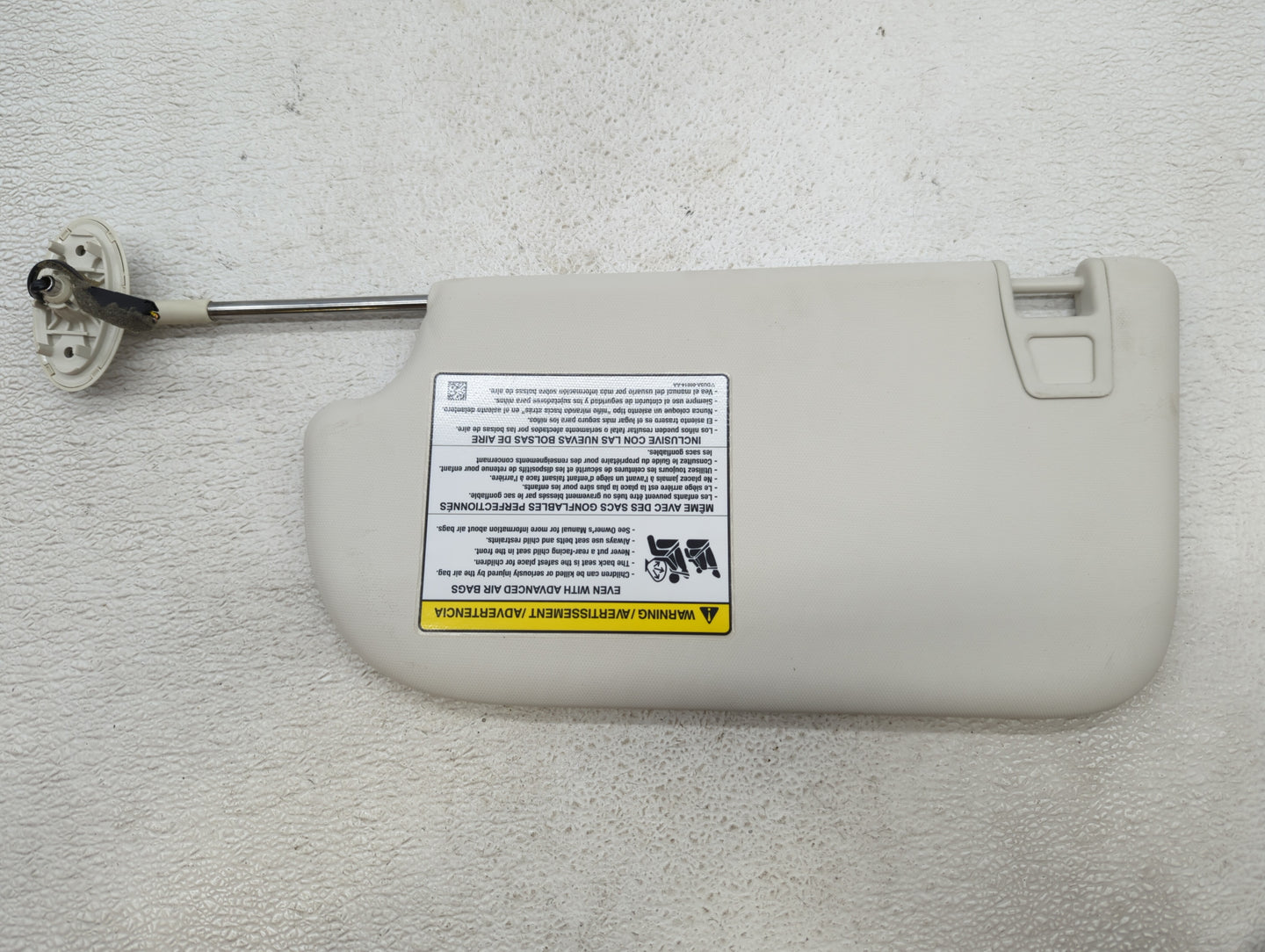 2013-2019 Ford Escape Sun Visor Shade Replacement Passenger Right Mirror Fits Fits 2013 2014 2015 2016 2017 2018 2019 OEM Us