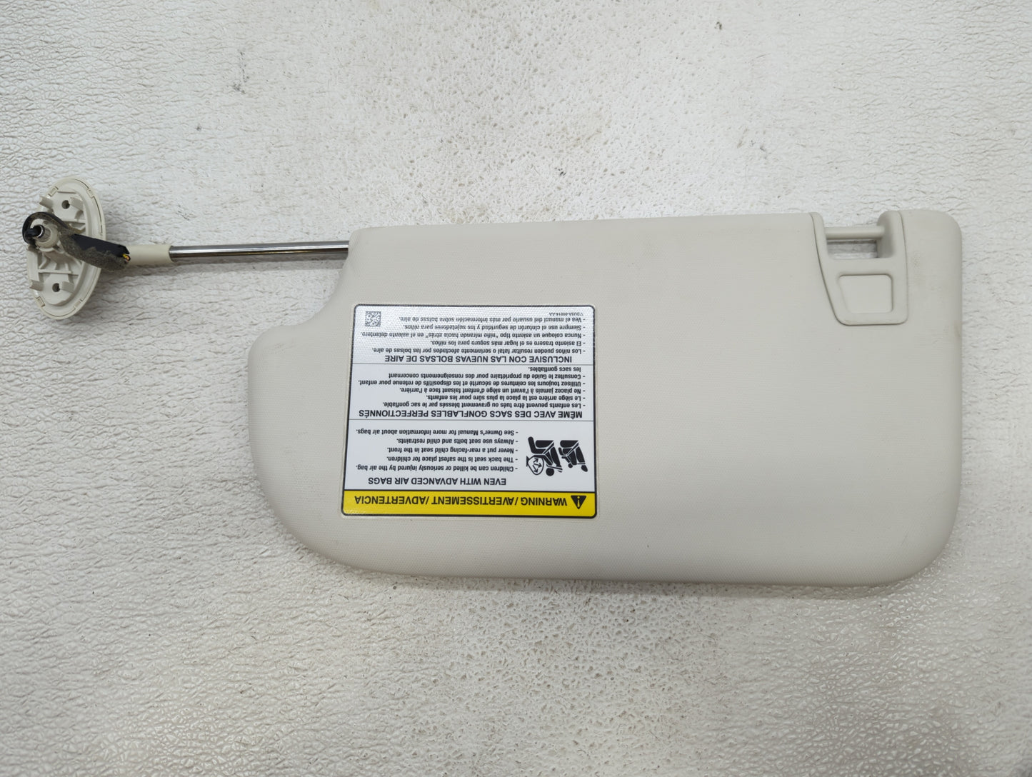 2013-2019 Ford Escape Sun Visor Shade Replacement Passenger Right Mirror Fits Fits 2013 2014 2015 2016 2017 2018 2019 OEM Us