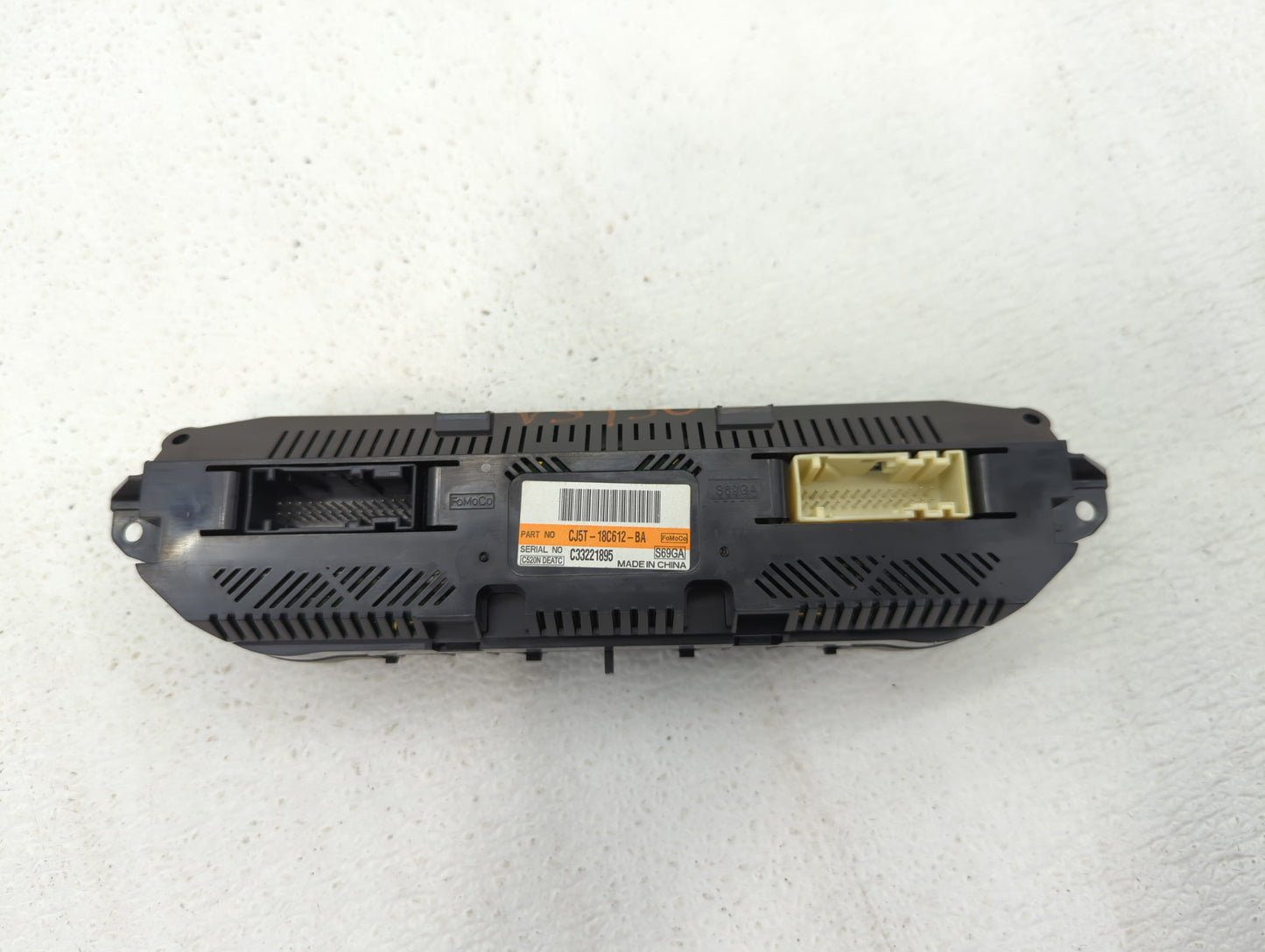2013-2015 Ford Escape Climate Control Module Temperature AC/Heater Replacement P/N:CJ5T-18C612-AE CJ5T-18C612-BC Fits OEM Us
