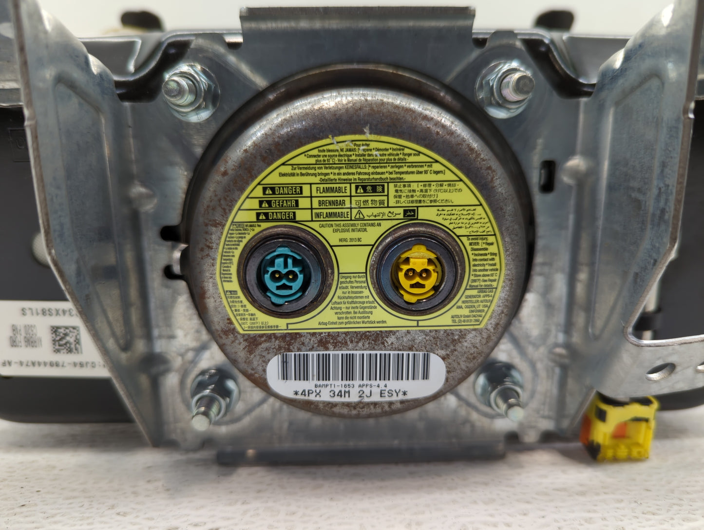 2013-2014 Ford Escape Air Bag Passenger Right Dashboard Oem - Oemusedautoparts1.com
