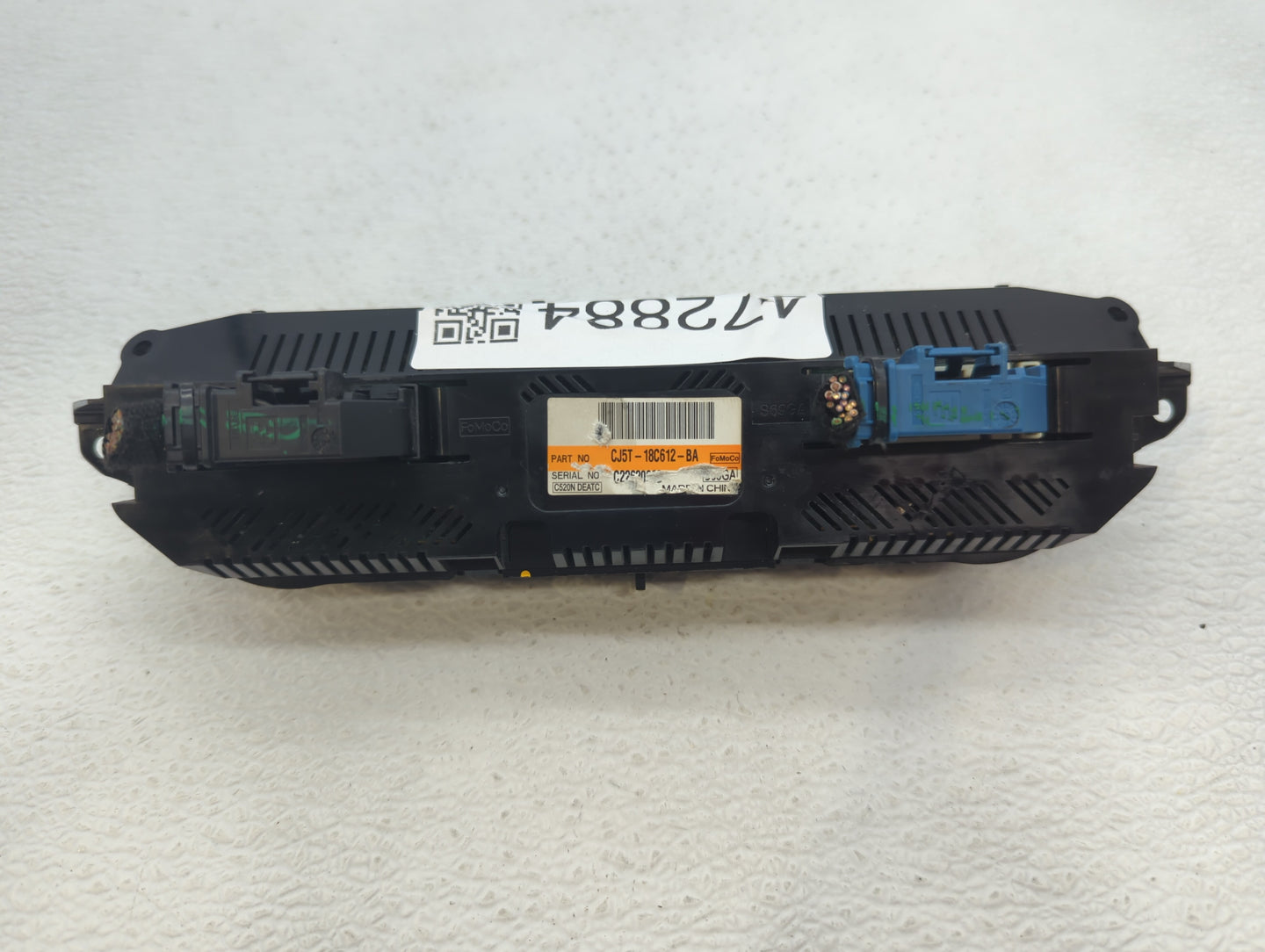 2013-2015 Ford Escape Climate Control Module Temperature AC/Heater Replacement P/N:CJ5T-18C612-BA CJ5T-18C612-BC Fits OEM Us