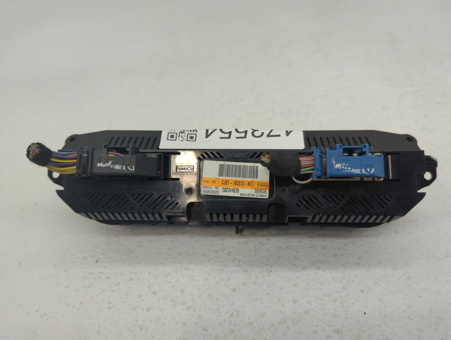 2013-2015 Ford Escape Climate Control Module Temperature AC/Heater Replacement P/N:CJ5T-18C612-BA CJ5T-18C612-BC Fits OEM Us