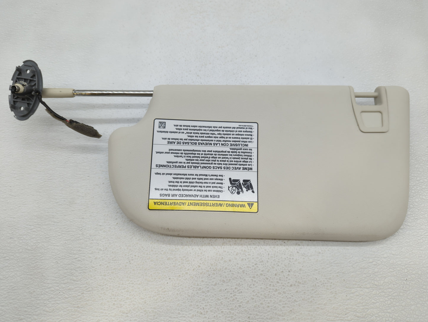 2013-2019 Ford Escape Sun Visor Shade Replacement Passenger Right Mirror Fits Fits 2013 2014 2015 2016 2017 2018 2019 OEM Us