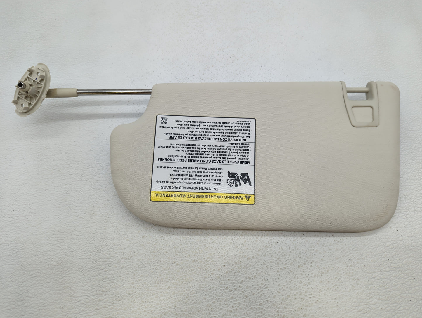 2013-2019 Ford Escape Sun Visor Shade Replacement Passenger Right Mirror Fits Fits 2013 2014 2015 2016 2017 2018 2019 OEM Us
