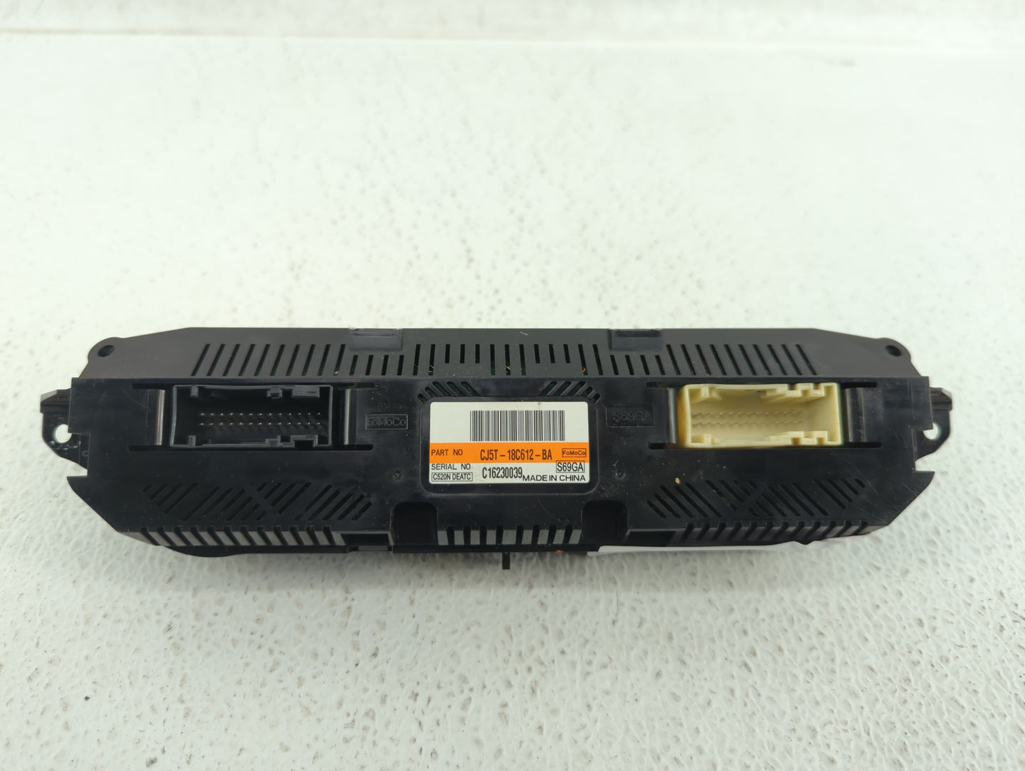 2013-2015 Ford Escape Climate Control Module Temperature AC/Heater Replacement P/N:CJ5T-18C612-BA Fits Fits 2013 2014 2015 O