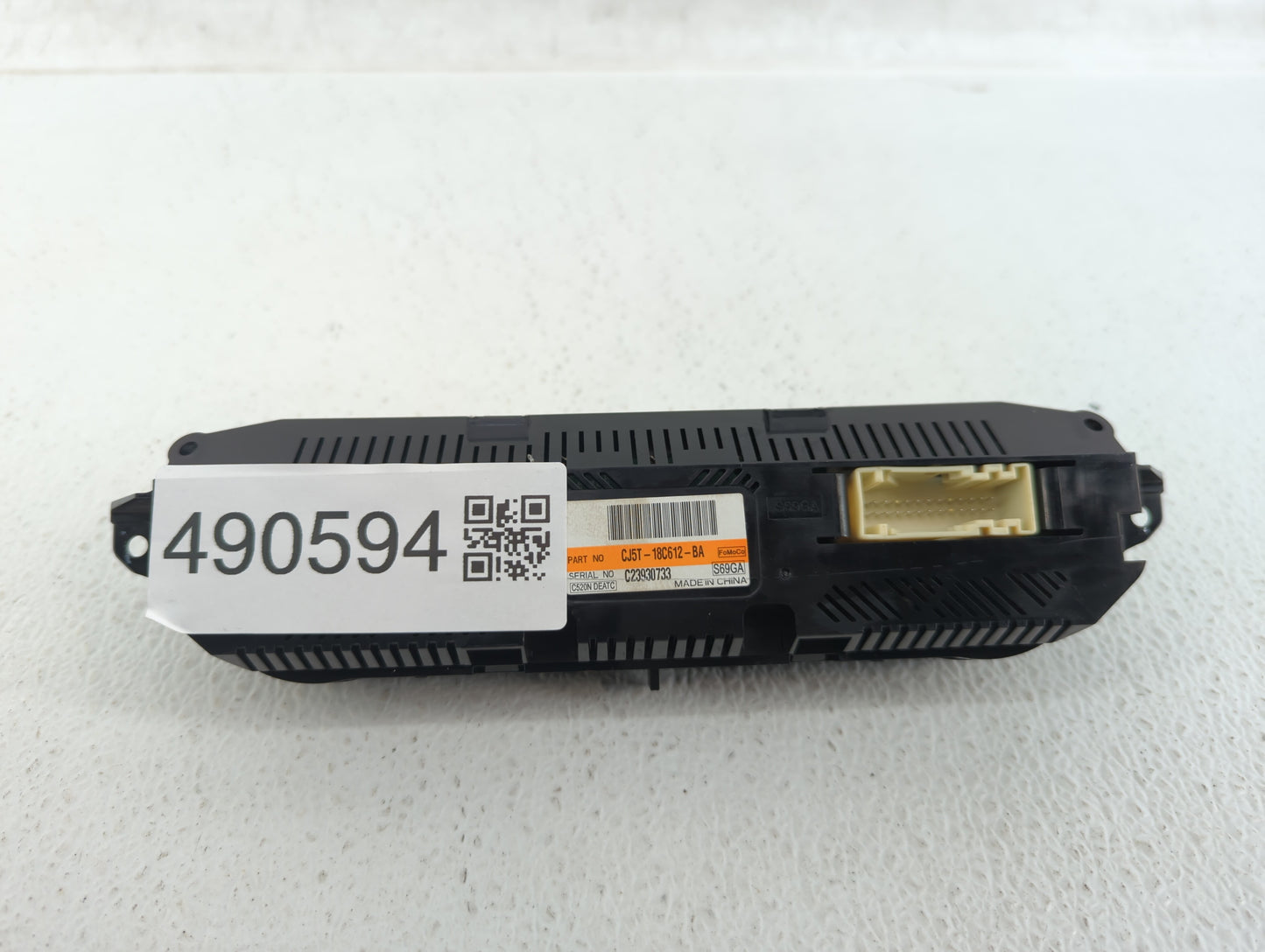 2013-2015 Ford Escape Climate Control Module Temperature AC/Heater Replacement P/N:CJ5T-18C612-BA Fits Fits 2013 2014 2015 O