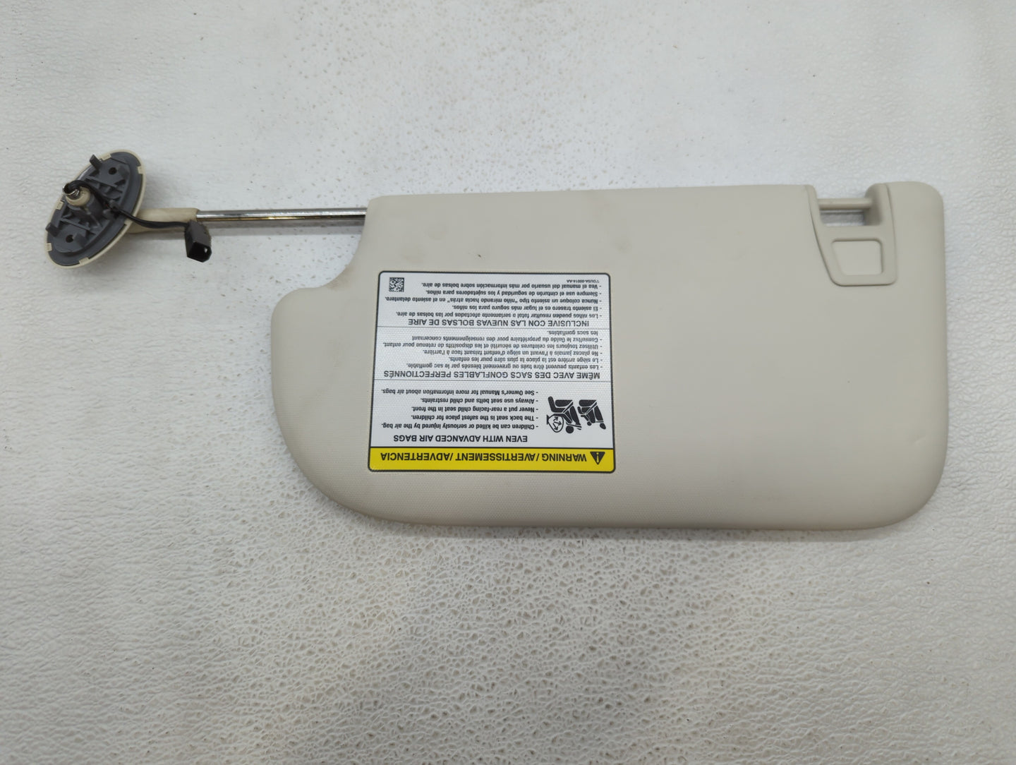 2013-2019 Ford Escape Sun Visor Shade Replacement Passenger Right Mirror Fits Fits 2013 2014 2015 2016 2017 2018 2019 OEM Us