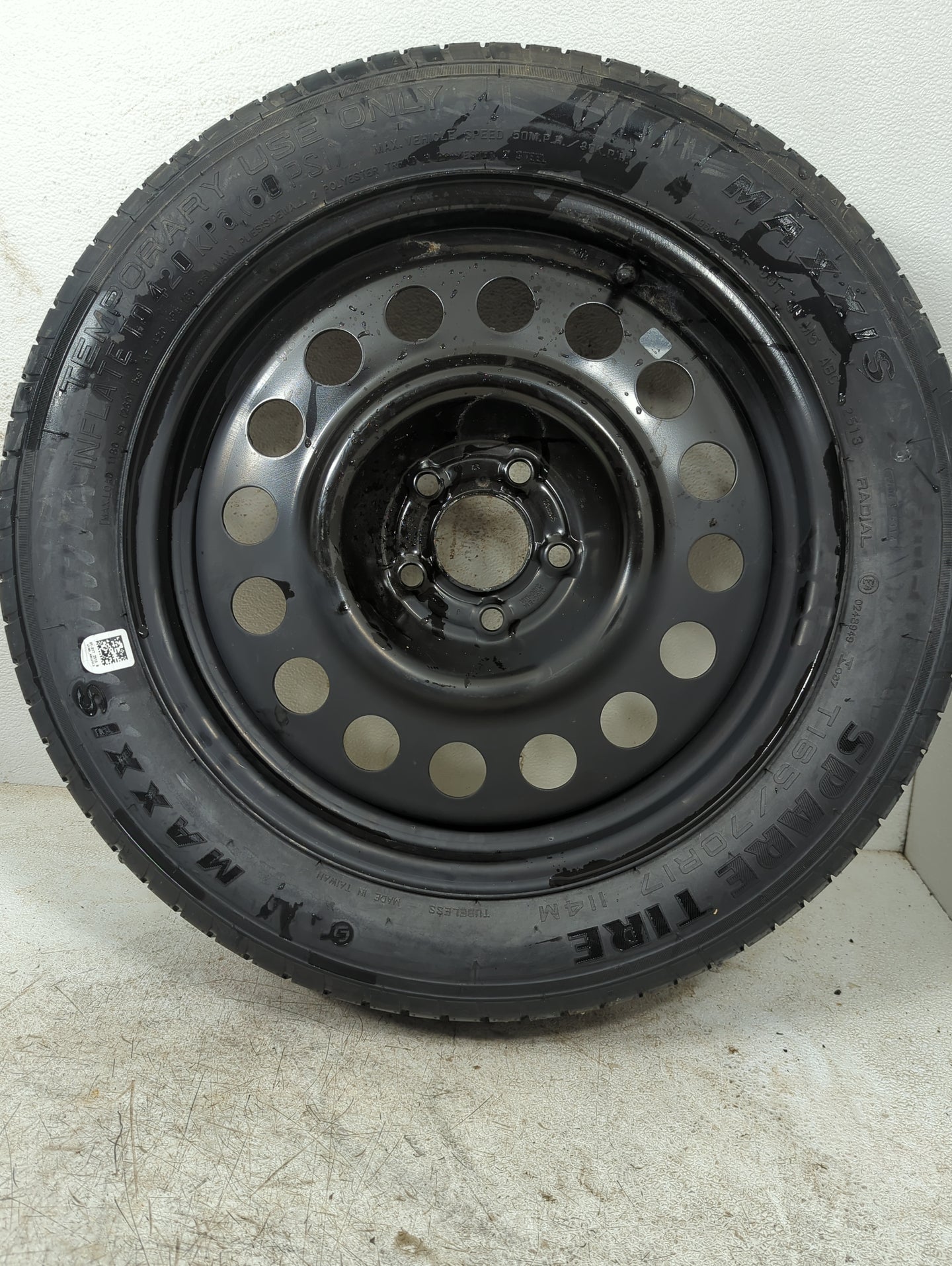 2014 Ford Escape Spare Donut Tire Wheel Rim Oem 5000860 - Oemusedautoparts1.com